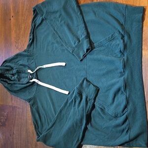 Buffalo David Bitton Dark Green Hooded Sweatshirt Size XL